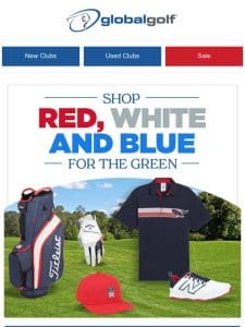 Red， White & Blue Collection for the Greens