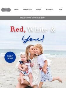 Red， white and YOU! ????