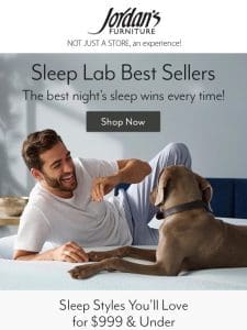 Rest easy with best-selling mattresses & sleep accessories