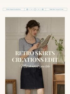 Retro Skirts Creations Edit