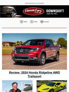 Review: 2024 Honda Ridgeline AWD Trailsport
