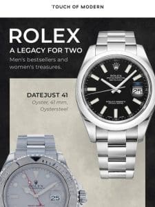 Rolex Sale: His & Hers