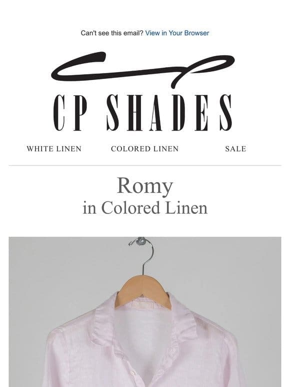 Romy in Colored Linen