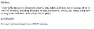 ?? SALE EXTENDED: Don’t Miss Our Memorial Day Savings!