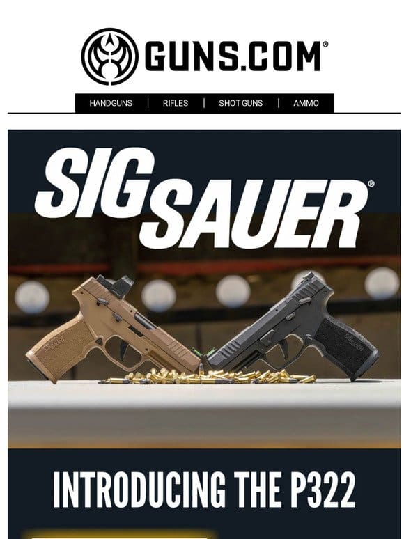 SIG Brings The Most Advanced Pistol In Its Class