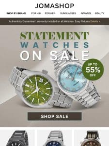 ? STATEMENT WATCHES on SALE ?