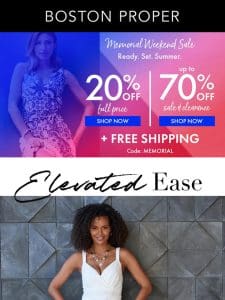 Sale Alert: 20% OFF ALL DRESSES…
