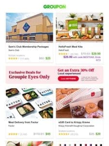 Sam’s Club Membership Packages and More