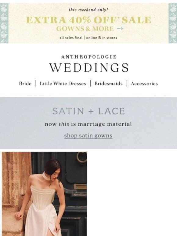 Satin or Lace… why choose?
