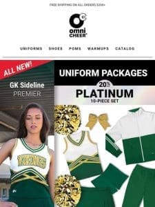 Save 20% with the Platinum Uniform Package