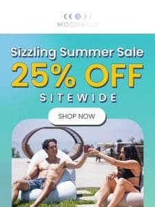 ? Save 25% with our Summer Sale