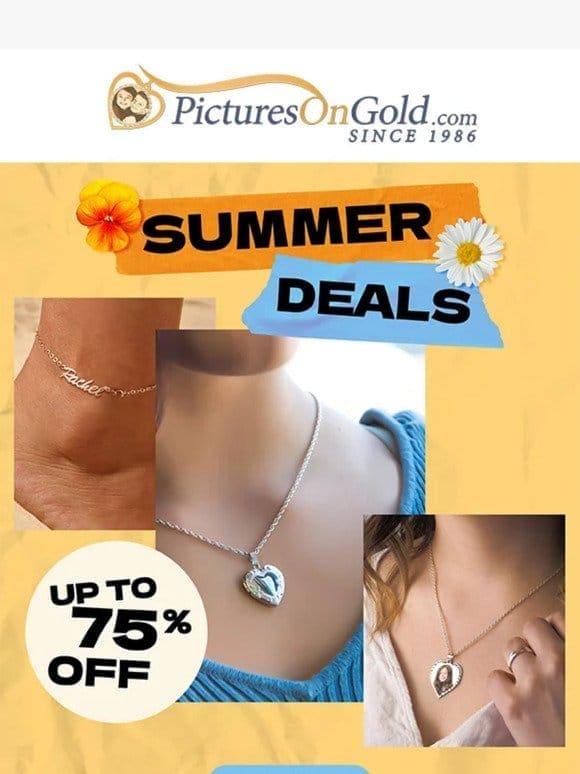 ??Save Up To 75% Off This Summer!