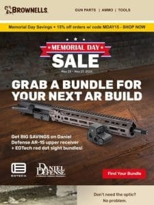 Save on these EXCLUSIVE Daniel Defense Uppers