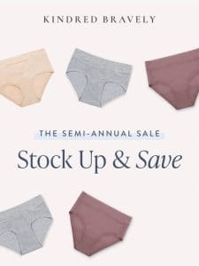 Save two ways on the softest undies!