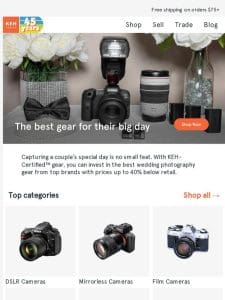 Say “I do” to top wedding photography gear