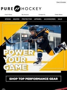 Score The Performance Gear That Has Everything You Need To Play Your Best!