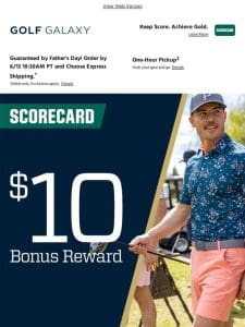 ScoreCard exclusive: Get a $10 Bonus Reward!