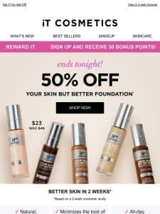 Selling Fast: Your Skin But Better Foundation