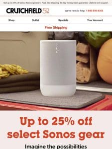 Serious Sonos Savings!