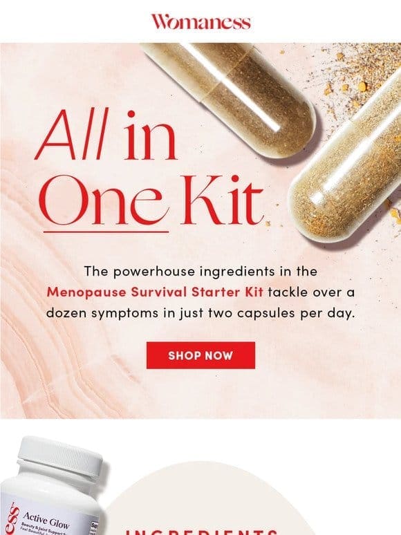 Seven ingredients， one kit