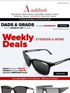 Shades of Summer: Weekly Eyewear Deals!