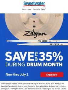 Shell Out Less with These Acoustic Drum Deals!