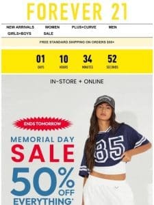 Shop 50% off everything ?