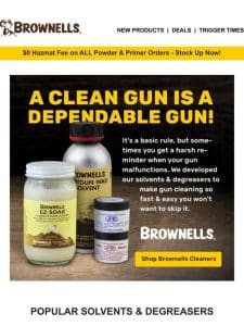 Shop Brownells Solvents & Degreasers