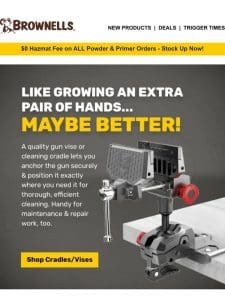 Shop Cradles and Vises at Brownells.com