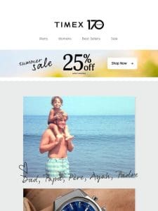 Shop Father’s Day Gifts + 25% OFF!