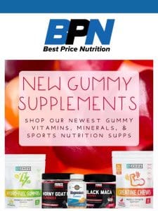 Shop Gummy Vitamins & Sports Nutrition Supplements