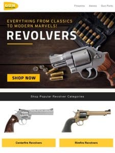 Shop Revolvers. Everything from classics to modern marvels!