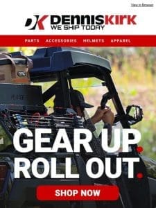 Shop denniskirk.com for all UTV essentials today!