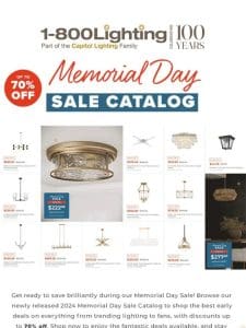 Shop the Memorial Day Sale Catalog ? Up to 70% off