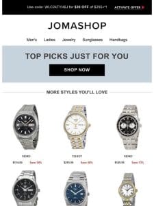 Shopping for Watches?