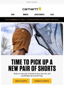 Shorts that work all summer long