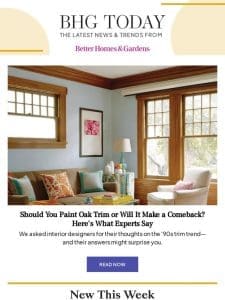 Should You Paint Oak Trim or Will It Make a Comeback?