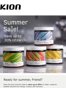 Sizzlin Summer Sale savings inside