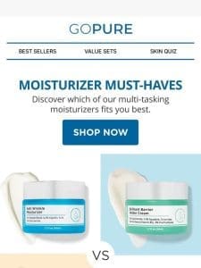 Skin analysis: find your moisturizer