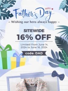 Special Sale for Father’s Day