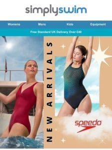 Speedo’s Latest Arrivals Await! ? | Simply Swim