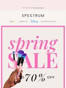 ? Spring Sale: Up to 70% OFF ?