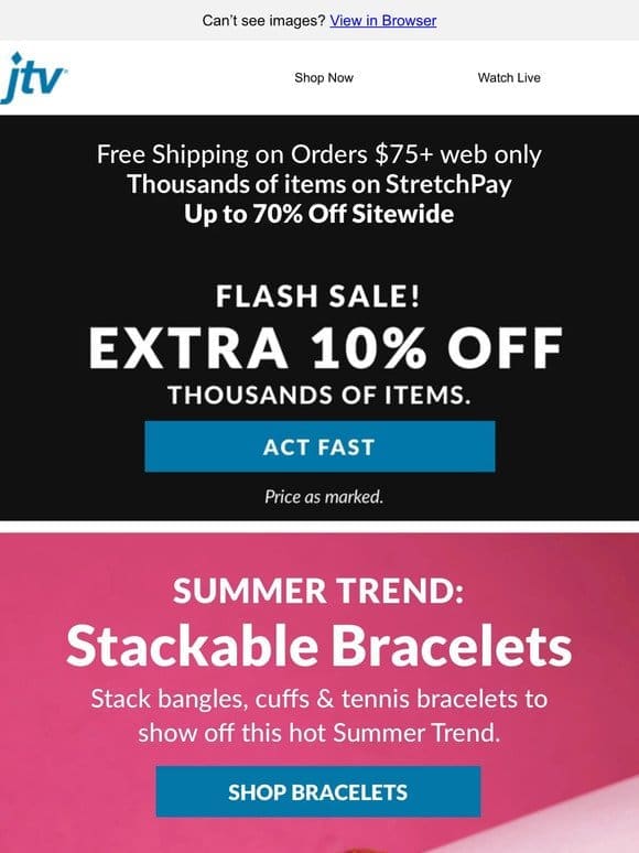 Stack up the Summer Savings