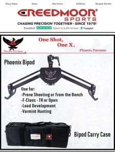 Steady Your Shot: Discover the Phoenix Bipod!