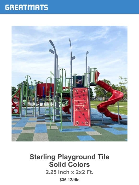 Step Up Your Playground Game with New Flooring ?