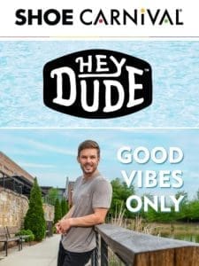 Step into comfort: HEYDUDE from $34.98