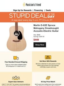 Stupid Deal of the Day now available!