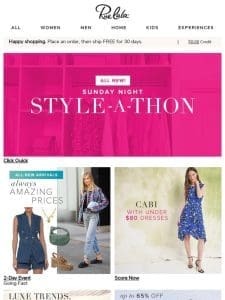 Style-a-Thon Is HERE ? Get your sale on.