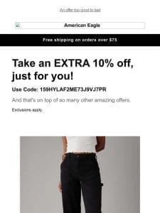 Styles you viewed are on sale + take an extra 10% off