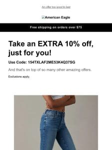 Styles you viewed are on sale + take an extra 10% off